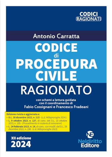 Codice di procedura civile ragionato von Neldiritto Editore