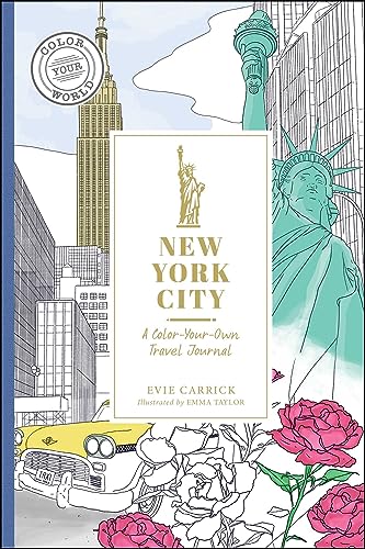 New York City: A Color-Your-Own Travel Journal (Color Your World Travel Journal Series) von Adams Media