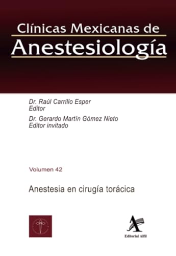 Anestesia en cirugía torácica von Editorial Alfil, S. A. de C. V.