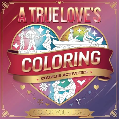 A True Love's Coloring Book Couples Activities A True Love's Coloring Book Couples Activities von Independently published