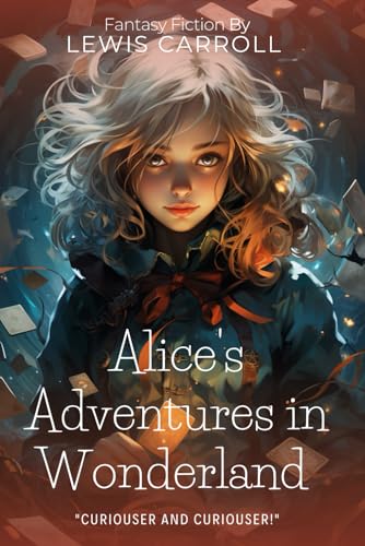 Alice's Adventures in Wonderland By Lewis Carroll (Illustrated & Annotated): A curious girl's whimsical journey through a fantastical underground ... upside down and imagination reigns supreme. von Independently published