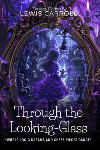 Through the Looking-Glass By Lewis Carroll (Illustrated & Annotated): A Whimsical Chess Adventure in a Magical Mirror World von Independently published