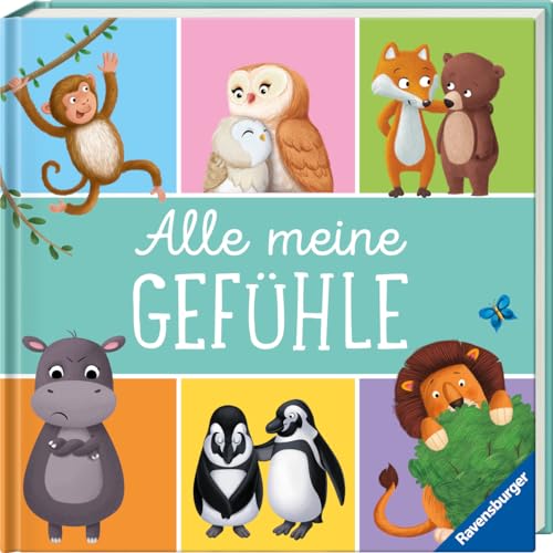 Alle meine Gefühle (6 Bilderbuchgeschichten in einem Band für Kinder ab 3 Jahren) (Vorlese- und Familienbücher)