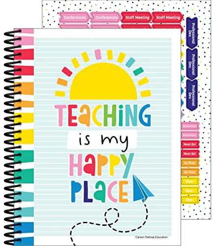 Teaching is My Happy Place Teacher Planner