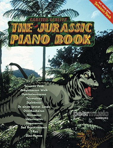 The Jurassic Piano Book. Klavier - Noten