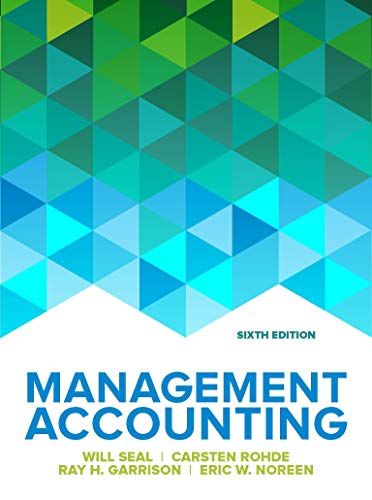 Management Accounting, 6e (Economia e discipline aziendali) von McGraw-Hill Inc.,US