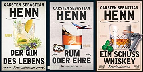 3 kulinarische Krimis von Carsten Sebastian Henn + 1 exklusives Postkartenset