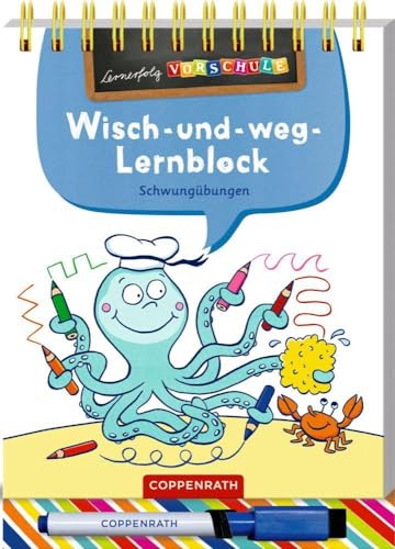 Wisch-und-weg-Lernblock: Schwungübungen (Lernerfolg Vorschule) von COPPENRATH, MÜNSTER