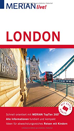MERIAN live! Reiseführer London: Mit Extra-Karte zum Herausnehmen