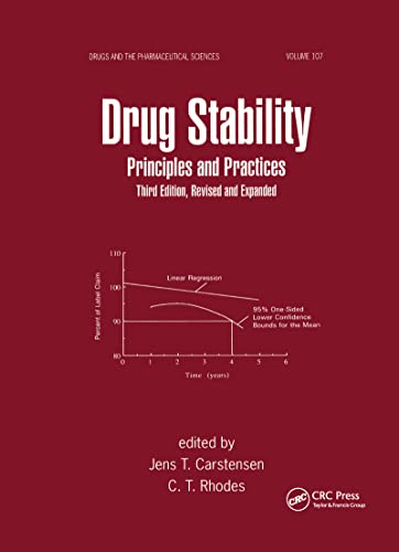 Drug Stability, Revised, and Expanded: Principles and Practices (Drugs and the Pharmaceutical Sciences, 107, Band 107)