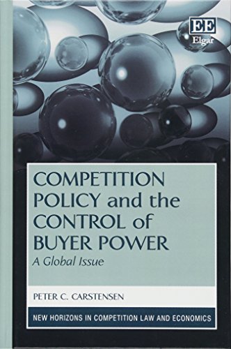 Competition Policy and the Control of Buyer Power: A Global Issue (New Horizons in Competition Law and Economics)