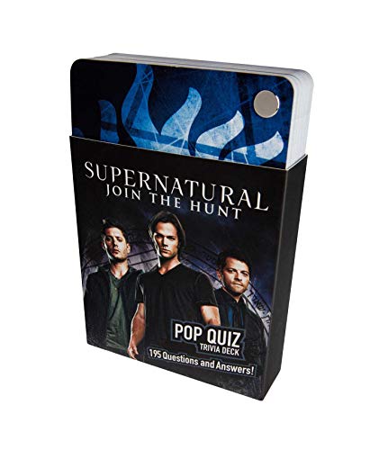 Supernatural Pop Quiz Trivia Deck: Join the Hunt (Science Fiction Fantasy)