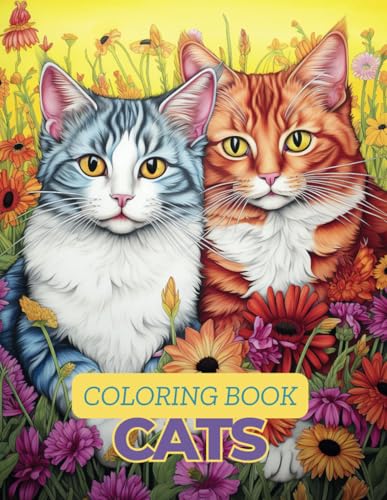 Cats Coloring Book Cats Coloring Book von Independently published