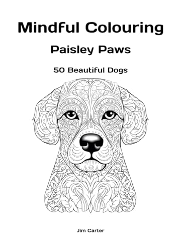 Mindful Colouring: Paisley Paws