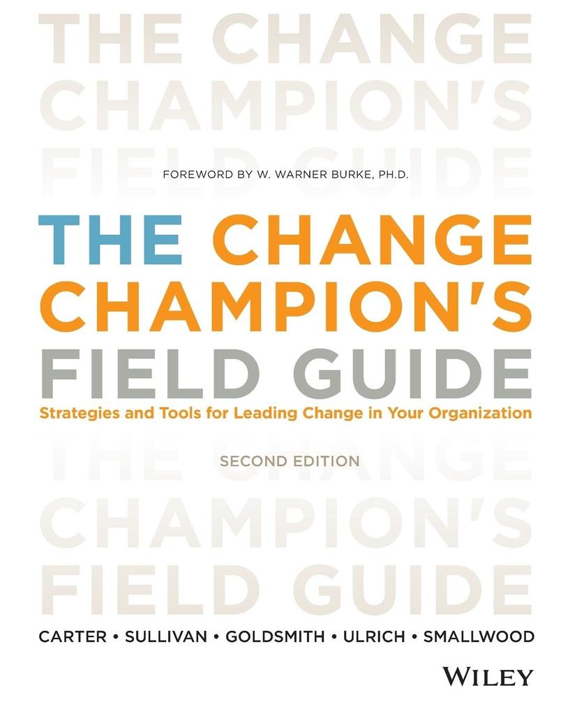 Change Champion's Field Guide von John Wiley & Sons