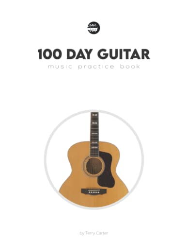 100 Day Guitar Music Practice Book von Blinky Publishing