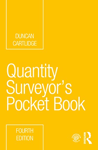 Quantity Surveyor's Pocket Book (Routledge Pocket Books) von Routledge