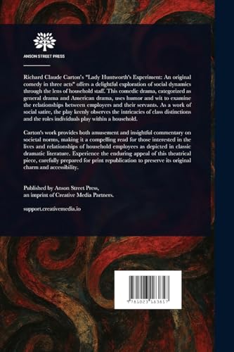 Lady Huntworth's Experiment von Anson Street Press