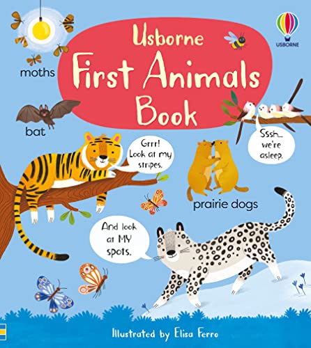 First Animals Book (First Concepts) von Usborne