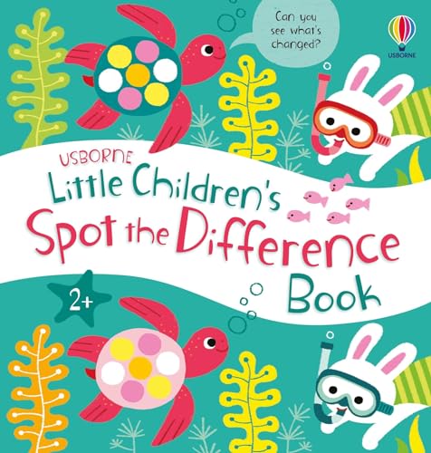 Little Children's Spot the Difference Book von Usborne Publishing
