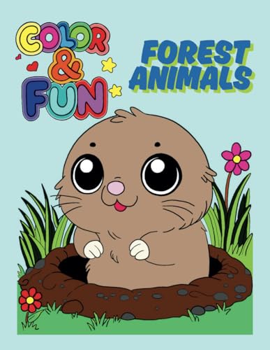 Color & Fun: Forest Animals von Independently published