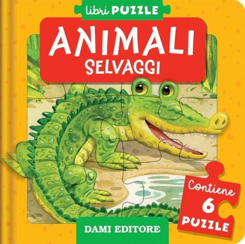 Animali selvaggi. Ediz. a colori (Libri puzzle) von Dami Editore