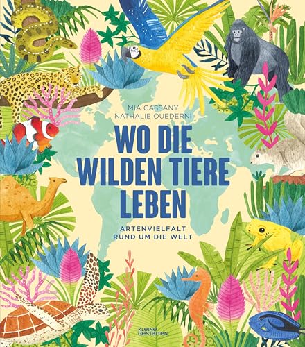 Wo die wilden Tiere leben: Artenvielfalt rund um die Welt von gestalten