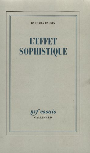 L'effet sophistique von GALLIMARD
