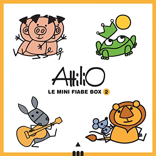 Attilio. Le mini fiabe box 2 (giallo). Ediz. a colori (Mini storie di Attilio) von Lapis