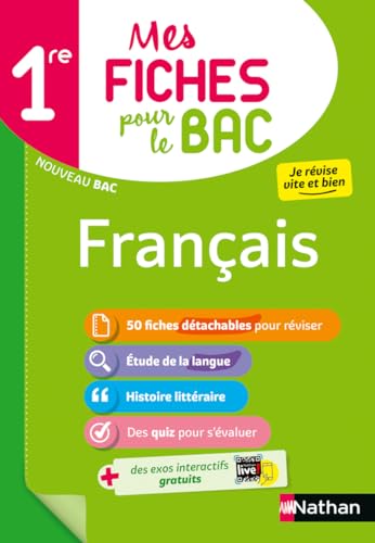 Mes Fiches pour le BAC 1re Français von NATHAN