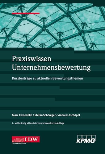 Praxiswissen Unternehmensbewertung, 2. Aufl.: Kurzbeiträge zu aktuellen Bewertungsthemen (IDW Unternehmensbewertung: Bewertung, Rechnungslegung und Prüfung) von Idw-Verlag GmbH