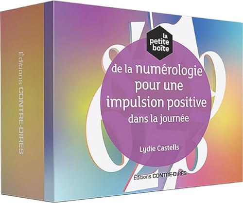 La petite boîte de la numérologie pour une impulsion positive dans ma journée