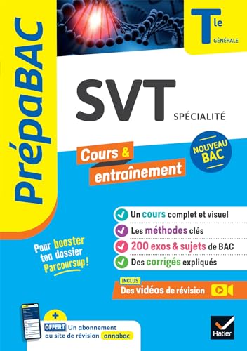 Prépabac SVT Tle générale (spécialité) - Bac 2024: nouveau programme de Terminale von HATIER