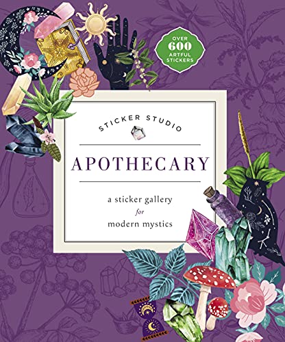 Apothecary: A Sticker Gallery for Modern Mystics (Sticker Studio) von St. Martin's Press