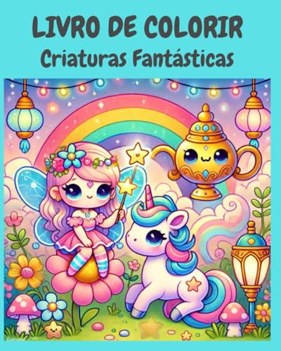 Livro de Colorir com Criaturas Fantásticas para Crianças em Português: Educacional e tempos livres com Criaturas Fantásticas para crianças 8+ anos von Independently published