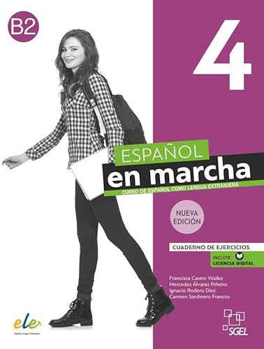 Español en marcha 4 Nueva edición. Cuaderno de ejercicios: Cuaderno de ejercicios + licen