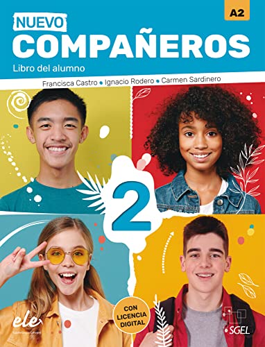 Nuevo Compañeros 2: Libro del alumno + Code (Compañeros Nuevo) von Hueber Verlag