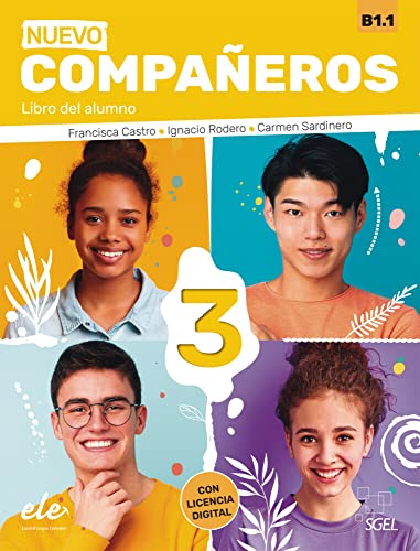 Nuevo Compañeros 3: Libro del alumno + Code (Compañeros Nuevo) von Hueber Verlag