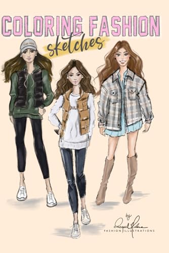 Fashion Sketches Coloring Book von Independently published