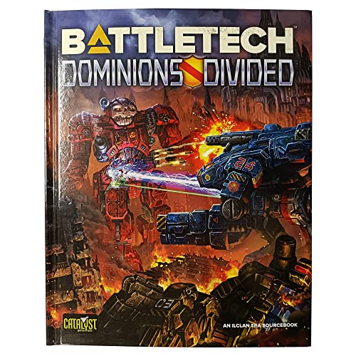 Catalyst Game Labs - BattleTech Dominions Divided - Miniature Game -An ILCLAN Era Sourcebook - Age 14 and up - 2+ Players - English Version