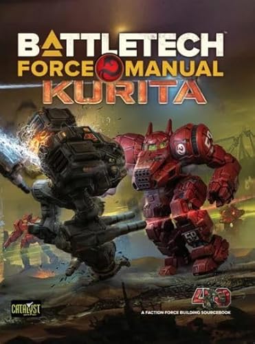 Catalyst Game Labs Battletech Force Manual Kurita - Strategy Board Game - For 1+ Players and Ages 14+