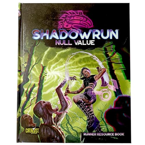 Catalyst Game Labs - Shadowrun Null Value - Role Playing Game -Runner Resource Book - Age 14 and up - 2+ Players - English Version