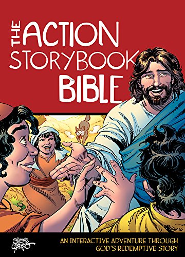 The Action Storybook Bible: An Interactive Adventure Through God’s Redemptive Story (Action Bible)