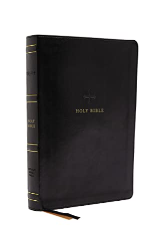 NRSV Large Print Standard Catholic Bible, Black Leathersoft (Comfort Print, Holy Bible, Complete Catholic Bible, NRSV CE): Holy Bible NRSV Large Print Standard Catholic Bible, Black Leathersoft (Comfort Print, Holy Bible, Complete Catholic Bible, NRSV CE): Holy Bible