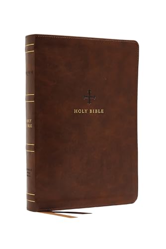 NRSV, Catholic Bible, Standard Personal Size, Leathersoft, Brown, Comfort Print: Holy Bible NRSV, Catholic Bible, Standard Personal Size, Leathersoft, Brown, Comfort Print: Holy Bible