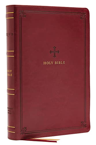 NRSV, Catholic Bible, Thinline Edition, Leathersoft, Red, Comfort Print: Holy Bible NRSV, Catholic Bible, Thinline Edition, Leathersoft, Red, Comfort Print: Holy Bible