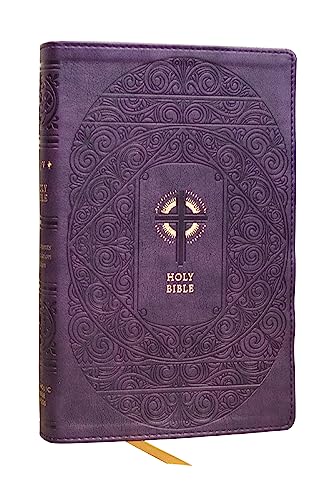 NRSVCE Sacraments of Initiation Catholic Bible, Purple Leathersoft, Comfort Print: New Revised Standard Version, Sacraments of Initiation Catholic ... Leathersoft, Comfort Print, Anglicized Text