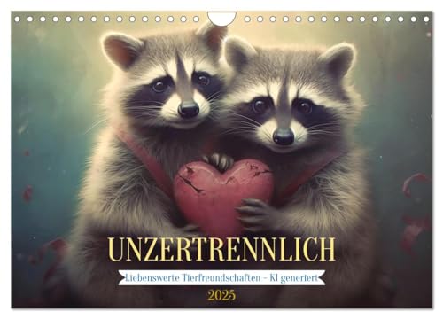 Unzertrennlich (Wandkalender 2025 DIN A4 quer), CALVENDO Monatskalender von CALVENDO
