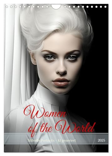 Woman of the World (Wandkalender 2025 DIN A4 hoch), CALVENDO Monatskalender von CALVENDO