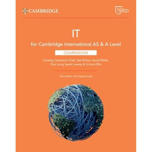 Cambridge International As & a Level It Coursebook + Digital Access 2 Years von Cambridge University Press